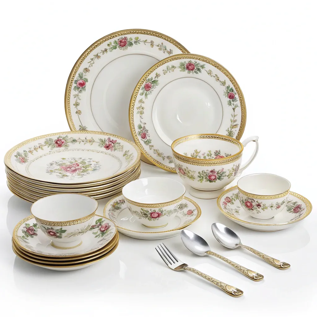 Vintage china dinnerware set